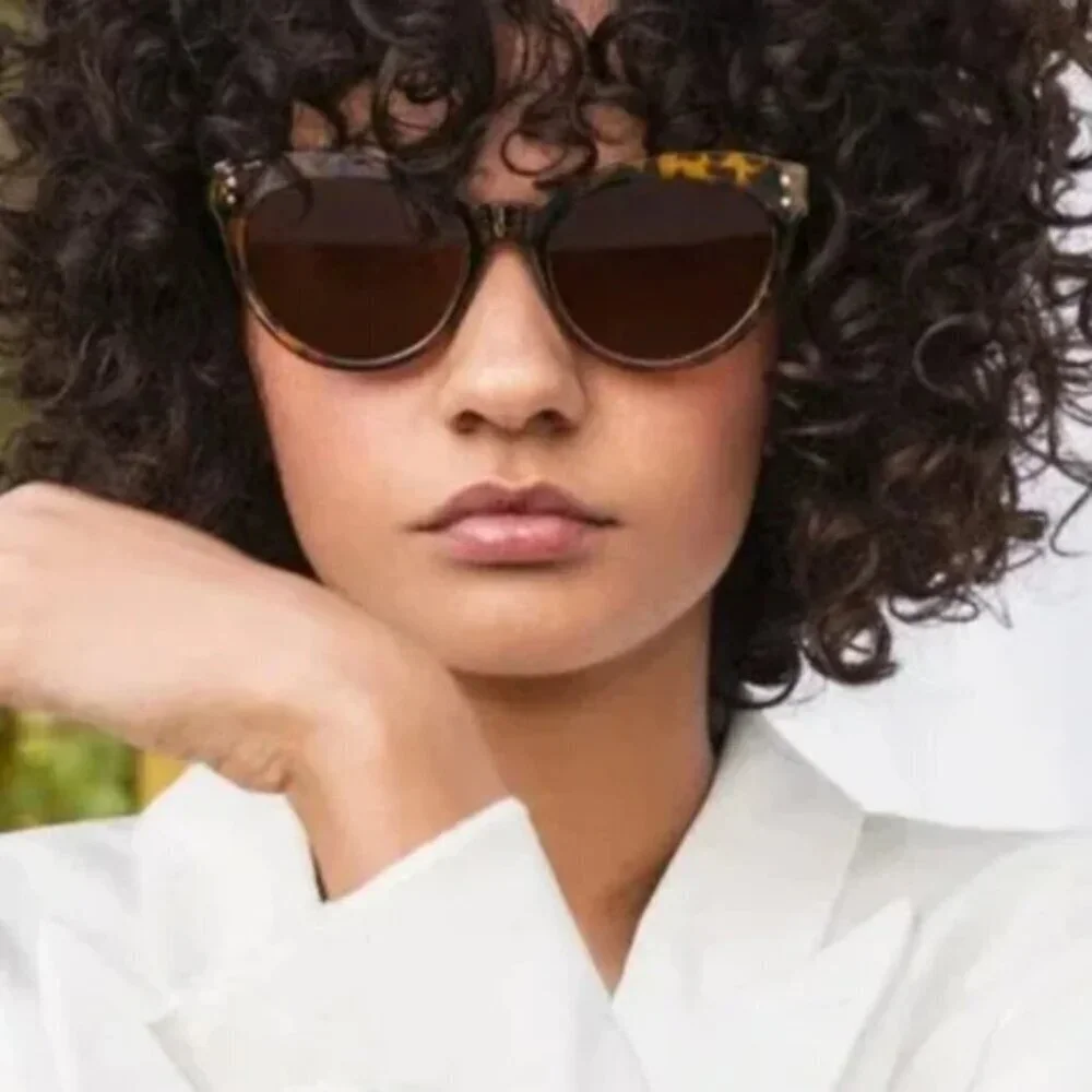 Saint Owen x CURATEUR Wylde Tortoise Shell Sunglasses Brown Cat Eye